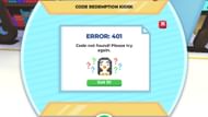 For a smooth code redemption process avoid extra backspaces and double-check before hitting the "Redeem" button (Image via Roblox)